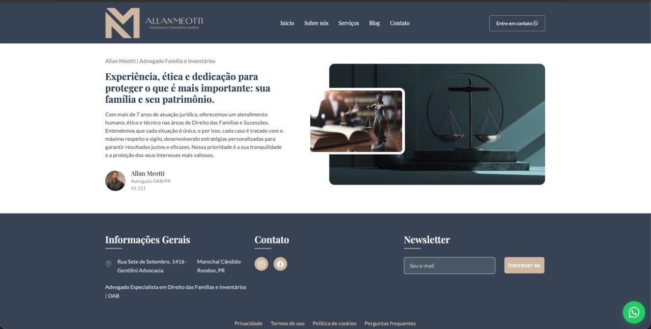 Allan Meotti · Advocacia