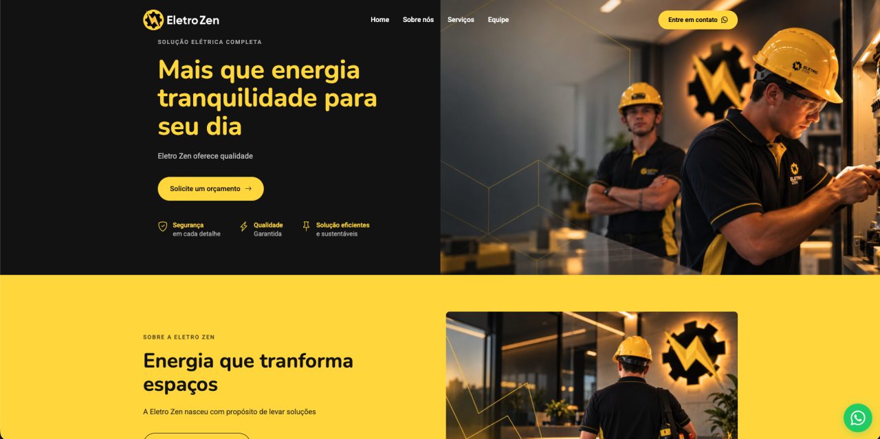 Eletro Zen · Soluções elétricas